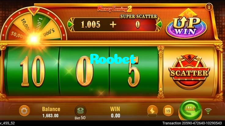 Roobet casino presented on mobile device in Pakistan with slots and live games